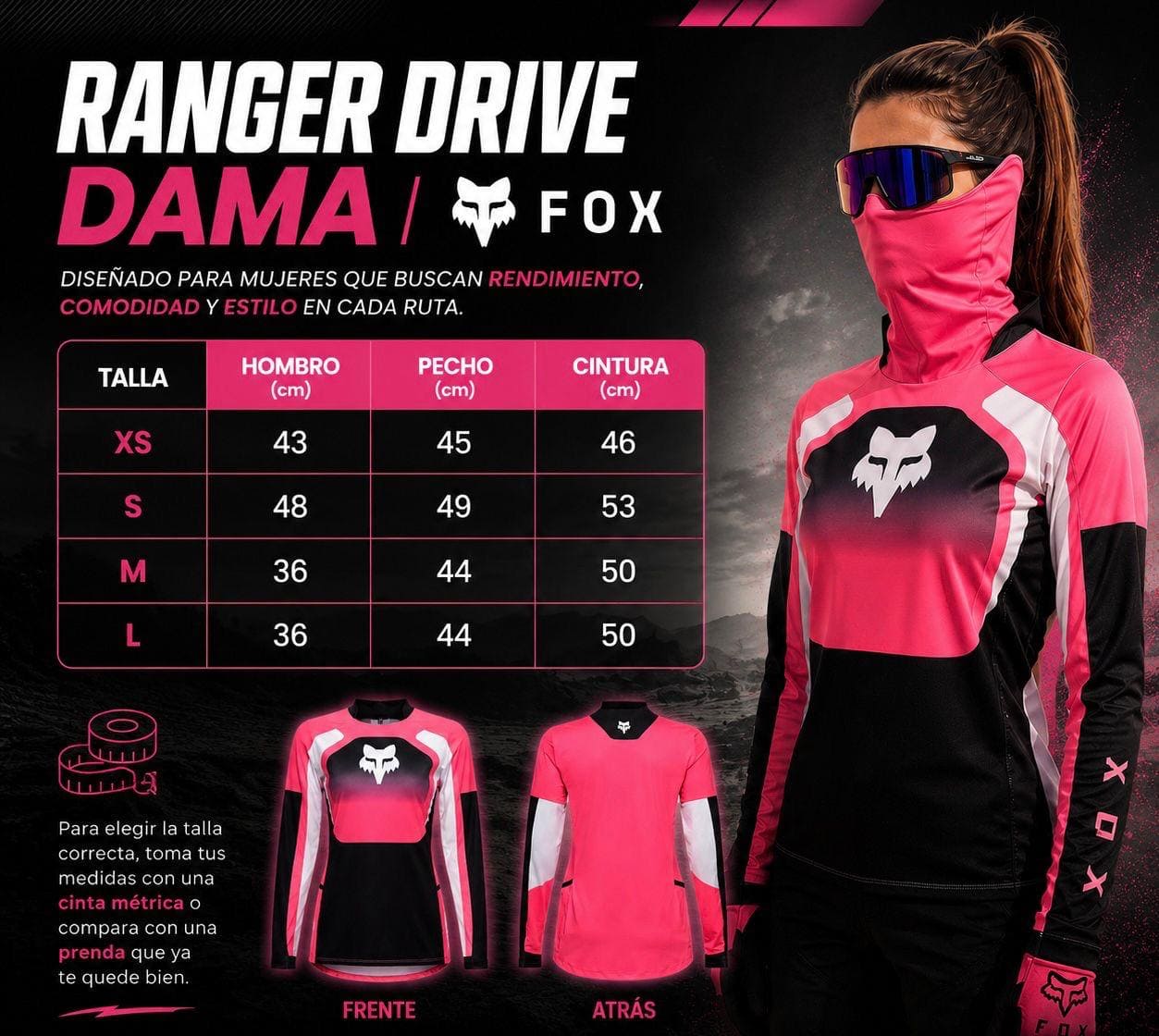 RANGER DRIVE DAMA ROSA
